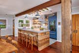 12x12 post from the original eastern span of the bay bridge. Pantry doors and exterior Dutch door antique restored doors. 
