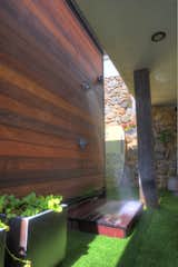 Outdoor, Side Yard, Shower Pools, Tubs, Shower, and Hanging Lighting  Photo 10 of 25 in The Surfer's Dream by kitHAUS