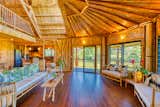 Living Room Loft overlooking the living room  Photo 7 of 41 in Hawaii Bamboo Home by Jonathan Brooke