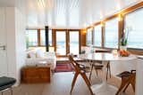 Moored on the Java Island just a short distance from Amsterdam’s old city and Central Station, Somoya’s Saloon is a studio abode on the upper deck of a classic steering ship with its own private bathroom, kitchenette, double bed, and lounge area. &nbsp;