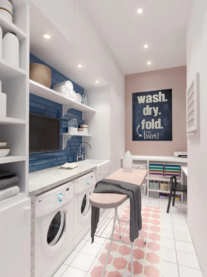 Photo 8 of 8 in 7 Modern Laundry Rooms - Dwell