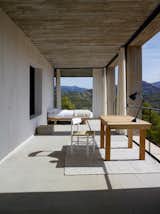 Sitting on the edge of Puertos de Beceite national park in Aragon, Spain, is Casa Solo Pezo, the first property in the Solo Office collection of cutting-edge, architect-designed vacation rentals.
Designed by the award-winning and MoMA-exhibited Chilean architects at Pezo Von Ellrichshausen, Casa Solo Pezo features a large concrete square structure that's set on top of a smaller concrete square base.