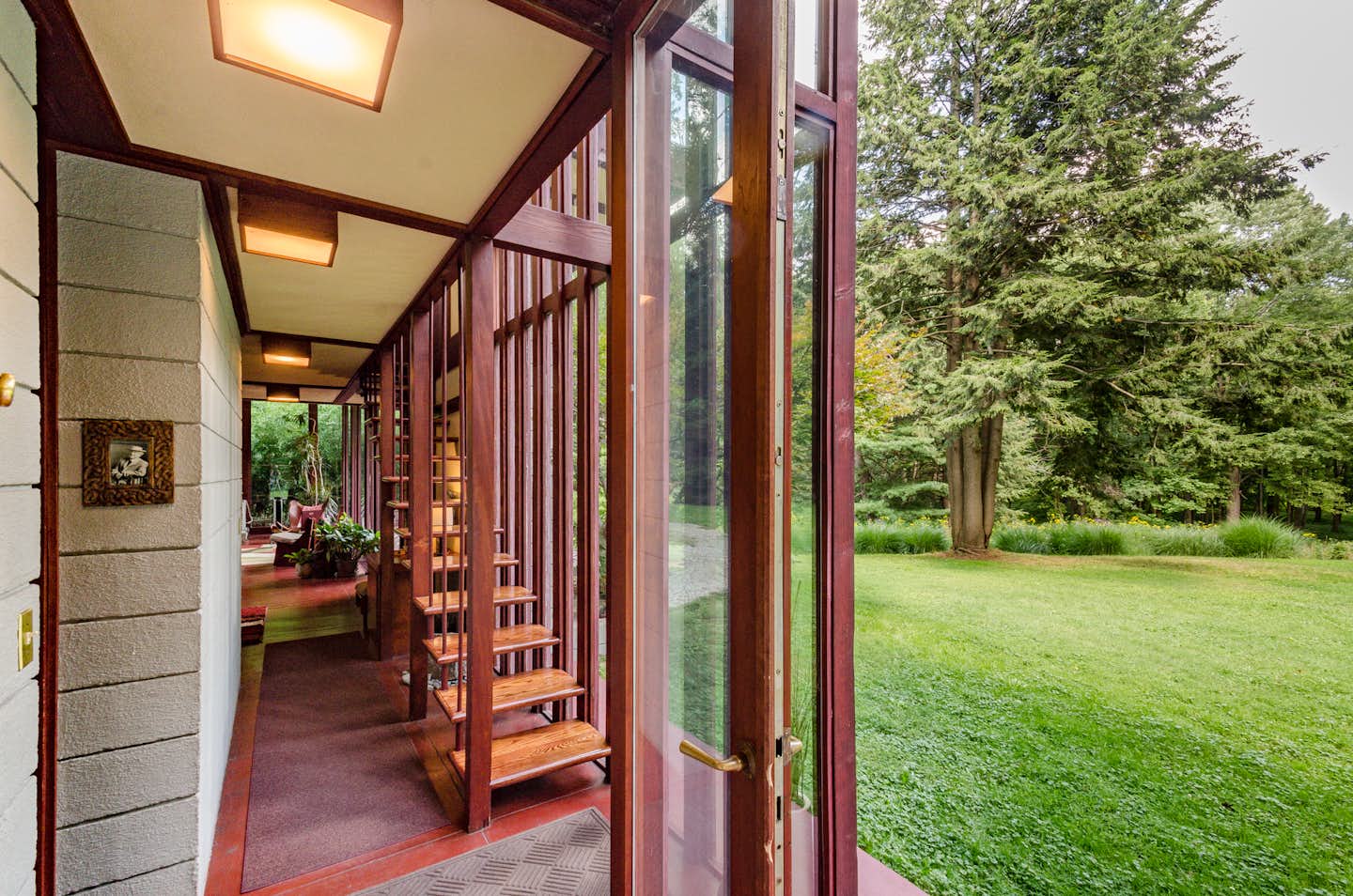 The Frank Lloyd WrightDesigned Louis Penfield House in Ohio Is For