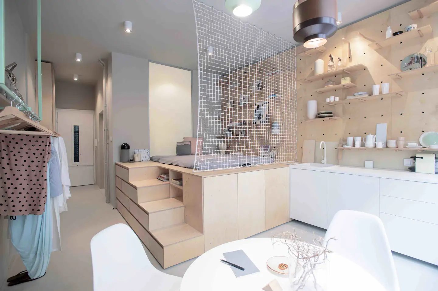 View of Photo 1 of 11 in 3 Smart Storage Systems Maximize Space in a Tiny ...
