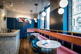 In the hands of Biasol, this heritage listed London warehouse from the 1870s became a cool, art deco inspired restaurant named Clekernwell Grind.  Photo 6 of 14 in 7  Warehouse Conversions: Turning Industrial Buildings Into Modern Commercial Spaces