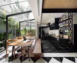 102 Potted Olive Plants Cover the Facade of This Bangkok Home - Photo 6 of 11 - 