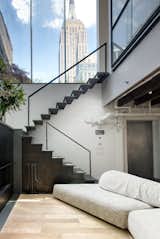Staircase, Metal Railing, and Metal Tread  Photo 11 of 17 in 8 Best Dwell Penthouses