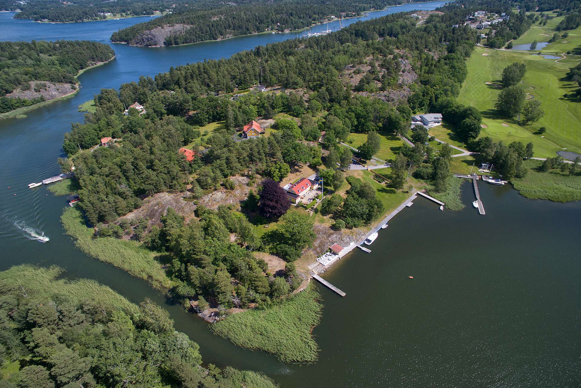 Photo 18 of 21 in Greta Garbo’s Swedish Island Villa Is Up For Sale Dwell