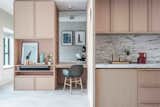 Office, Desk, Storage, Chair, and Shelves Inspired by modern Japanese minimalism, Hong Kong practice JAAK demolished the walls of this two-bedroom apartment and remodelled it into a studio with an  Search “solid dark mt masking tape set of 10” from 10 Zen Homes That Champion Japanese Design
