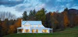 A three-bedroom, contemporary farmhouse by Vermont architects Truex Cullins.