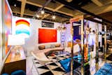 Living, Pendant, Track, Rug, Lamps, Table, Shelves, Sofa, and Chair The Annual Palm Springs Modernism Show & Sale  Living Rug Track Sofa Lamps Photos from 10 Things You Shouldn’t Miss at Modernism Week in Palm Springs
