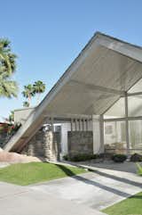 Exterior, House Building Type, Metal Siding Material, and Glass Siding Material A Swiss Miss style house by William Krisel  Photo 8 of 10 in 10 Things You Shouldn’t Miss at Modernism Week in Palm Springs