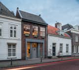 Exterior, Gable, Apartment, Brick, and Tile This 19th century workshop in the Netherlands was converted into a cool, modern apartment.  Exterior Apartment Brick Gable Photos from A 19th-Century Dutch Workshop Is Now a Stunning, Spacious Loft