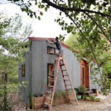 They have lived in their tiny house for more than a year now, and Robert explains that the most challenging—yet also the most educational and character-enriching aspect of the project—was realizing that mistakes made during construction (like an imperfect mitered corner) represent an opportunity for growth and improvement.