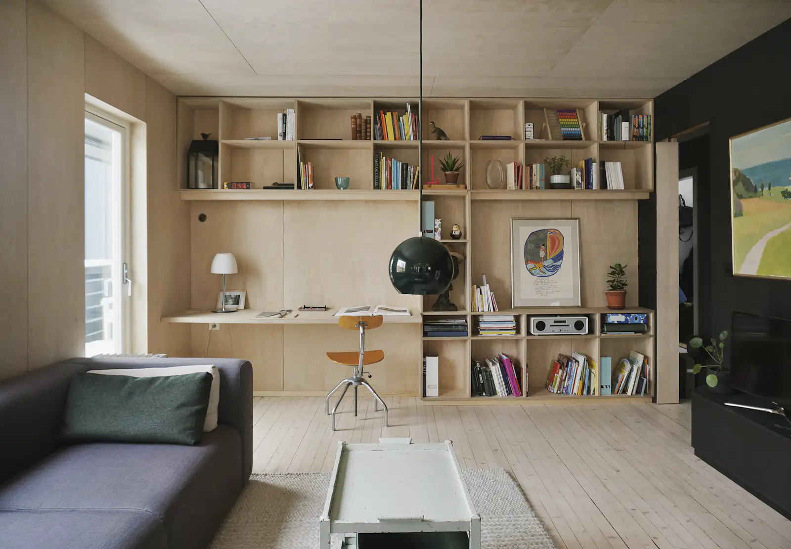 A Renovated Apartment in Norway With a Dreamy Loft - Dwell