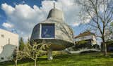 This Quirky Home in Prague Looks Like a Giant Mushroom