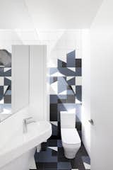 Mutina tiles have been used for the floor and walls in the kids' bathroom.&nbsp; &nbsp;