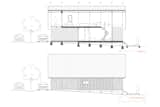 Casa R Sectional Drawing.  Photo 10 of 11 in A Patagonian Prefab Cabin Is Built to Withstand Volatile Climates