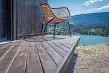 The outdoor deck can be folded and stowed away when not in use.

  Photo 4 of 12 in Grab This Adventure-Ready Tiny Home For Less Than $54K