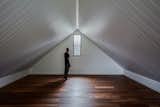 Shed & Studio and Living Space Room Type A snug attic room.  Photos from Two Barn-Like Volumes Make Up This Low-Maintenance Australian Home