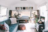 When traveling couple Nate and Taylor Lavender were dating and living in Florida, they purchased a 34-foot, 1992 Airstream, which they renovated and affectionately named Augustine the Airstream (after the city of St. Augustine, Florida, where they found her on Craigslist).