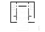 Floor plan drawing.  Photo 16 of 16 in Roof Cut-Outs in This Portuguese Home Draw in Light and Air