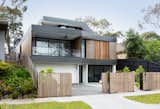 The owners of Kew East House, a triple-story, 2,853-square-foot home in the Melbourne suburb from which it gets its name, are a couple with two teenagers who sought to maximize their wonderful, parkland views and add an internal "granny flat" on the ground floor.&nbsp;