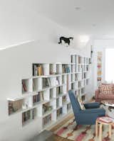 This Brooklyn home has a bookcase with a built-in catwalk.&nbsp;