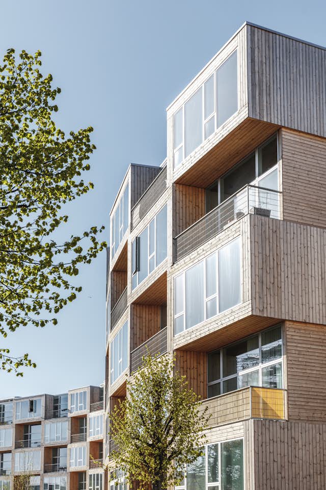 Photo 13 of 15 in This Curving Prefab Building in Copenhagen Contains