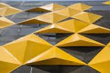 The uniqueness of the design lies in the way the FRP panels are designed and utilized.