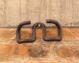 R.R. tie clip used to make interior/exterior  elements