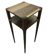 2-tiered bedside table.
in walnut.  Photo 1 of 13 in handmade furniture elevates you and your space by scott white