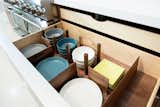 Custom Dishware Storage Drawer by Able + Baker.