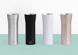 The lttl tumbler launches in four finishes: brushed stainless, matte black, soft lavender and pale rose gold.