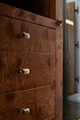 "His" walk-in closet detail