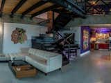 Living room or alternative art studio space for a painter or photogrpaher’s studio.