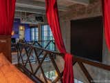 Custom banister was inspired by a 100-yr old bridge located in Columbia 