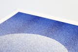 This geometric artwork consists of thousands of printed dots, which produce light and dark areas. Printed with a Risograph on fine and thick Metatpaper in 270 grams.