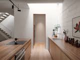 Hidden pantry on the side on the kitchen