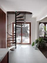 Staircase, Metal Railing, and Metal Tread Residence CEDAR- Staircase  Photo 8 of 45 in Residence CEDAR by Alexandre Bernier Architecte