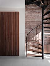 Staircase, Metal Railing, and Metal Tread Residence CEDAR- Staircase Detail  Photo 12 of 45 in Residence CEDAR by Alexandre Bernier Architecte