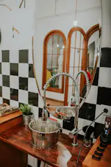 Detail from the barbershop