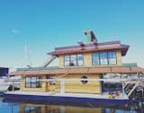 Our first ever barge yacht on the Saint Lawrence River! 