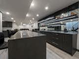 A fabulous high-tech finished basement renovation in Brampton, Ontario.