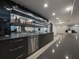 A fabulous high-tech finished basement renovation in Brampton, Ontario.