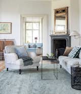 IKEA Stocksund armchair with a Bemz x Romo in Linara Feather Grey.