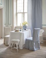 IKEA Henriksdal with Bemz covers in Loose Fit Country Vreta Gingham. Bemz curtains in Vreta Gingham. 