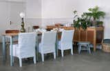 IKEA Nils chairs with Bemz covers in Loose Fit Urban Absolute White Rosendal Pure Washed Linen. 
