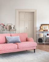 IKEA Stocksund sofa with a Bemz cover in Linara Pomelo by Romo. 