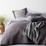 Cortland Quilt: Grey. The Cortland collection is the epitome of perennial fun in subdued, versatile shades of taupe and gray. Crafted of yarn-dyed cotton that’s pre-washed for softness.